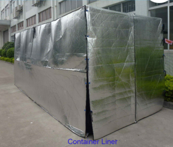 High Quality Reusable Thermal Insulation Insulated Aluminium Foil Pallet Cover Waterproof Custom Size Pallet Cover