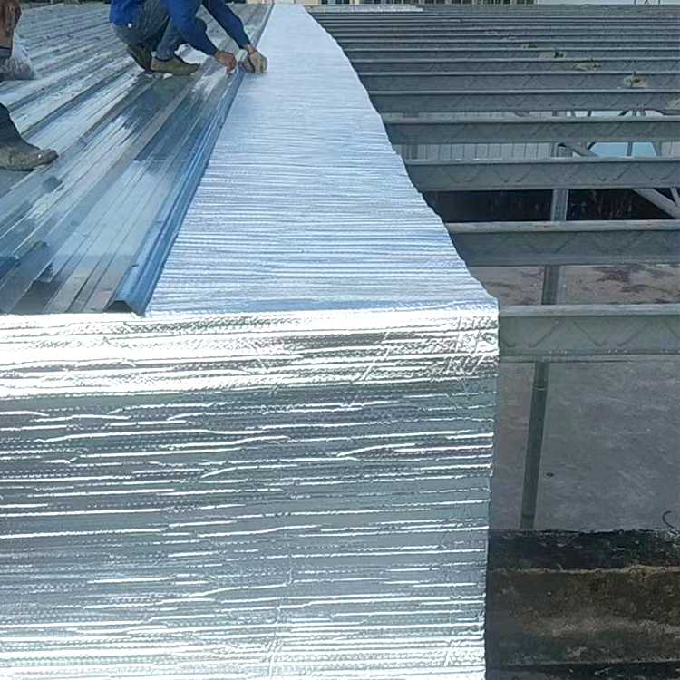 Reflective bubble foil heat insulation