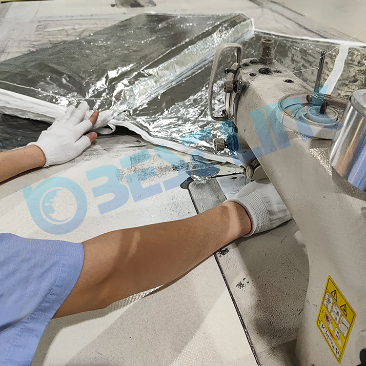 Cryogenic Insulation Aluminum Foil Fiberglass Multi Layer Heat Insulation Materials for LNG