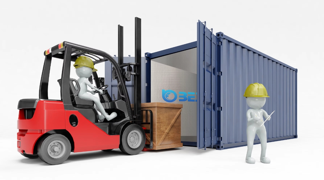 Shipping Container Bags Dampproof Anti-pollution Aluminum Foil Woven Thermal Container Liner