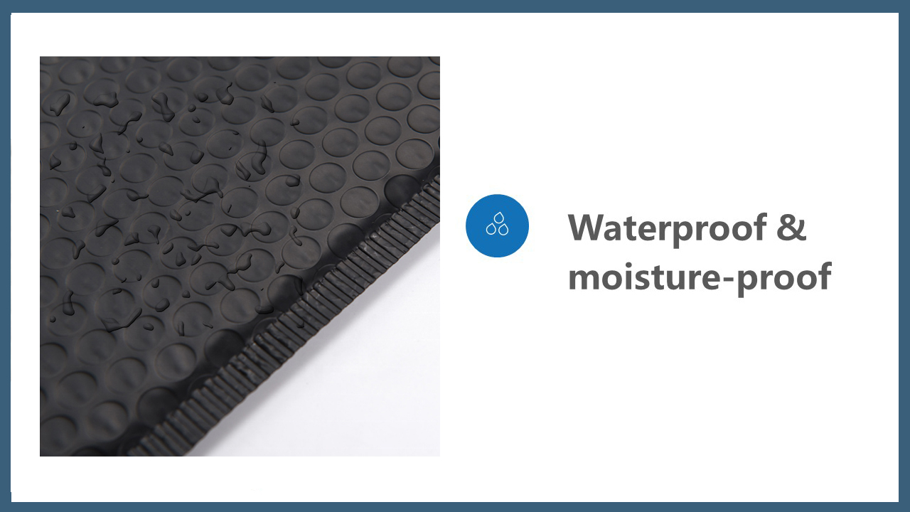 Shipping Envelope Padded black Kraft Bubble Mailers Custom Kraft Bubble Mailers for packaging