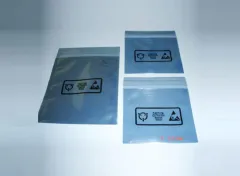  ESD Antistatic Shielding Resealable  Bags ESD Vacuum 65*120mm
