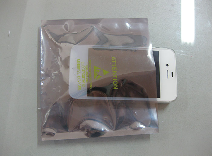 4x4 inch ESD Shielding Bag Metal-in Static Shielding Bag for Electronic Components