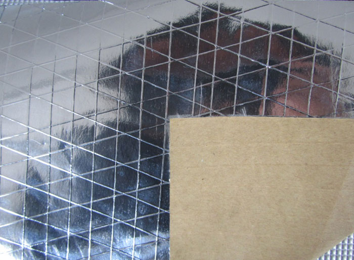 aluminum foil reinforced fiber glass mesh thermal insulation for rockwool