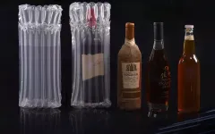 protective inflatalbe wine bottle air bubble bags