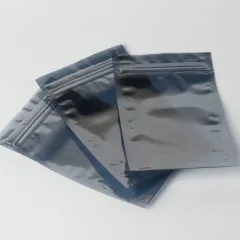 Customized Plastic ESD shielding zip lock Bag Electronic Components Storage ESD Bags