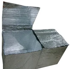 High Quality Reusable Thermal Insulation Insulated Aluminium Foil Pallet Cover Waterproof Custom Size Pallet Cover