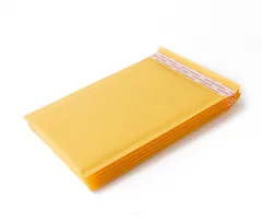 14*17cm Self-seal Kraft Bubble Mailer Padded Envelope Bubble wrap for mailing and shipping