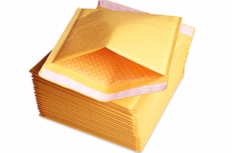 Self Seal Adhesive Recyclable Kraft Bubble Mailer Padded Envelope Bubble wrap bag for packaging