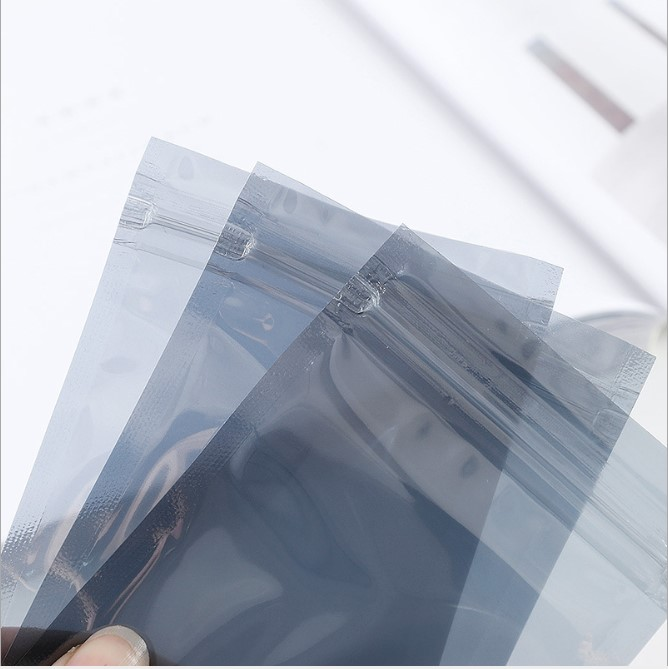 Printed logo Transparent Antistatic shielding bag ESD Moisture barrier Bag for protecting electronic products