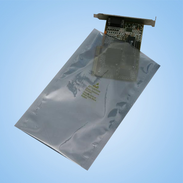 0.075mm thickness ESD shielding bags for shipping electronic parts and components