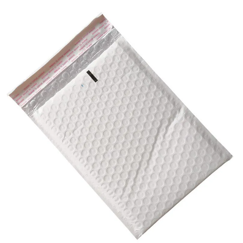 Popular white bubble wrapper Self-adhesive Kraft Bubble Mailer Brown paper Envelope for mailing and shipping