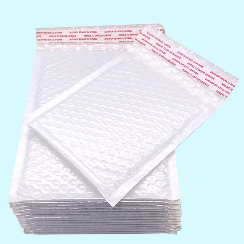 White Kraft Bubble Mailer Bubble Envelopes Bubble wrap packaging bags for clothes