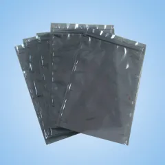 180*240 mm Aluminium Plastic ESD Shielding Anti Static Ziplock Bags