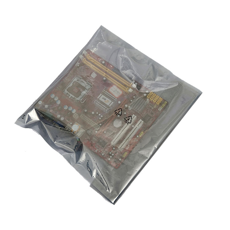Ziplock or heat seal Static barrier bag ESD shielding bag/ flat or stand-up bag for packaging electronic devices