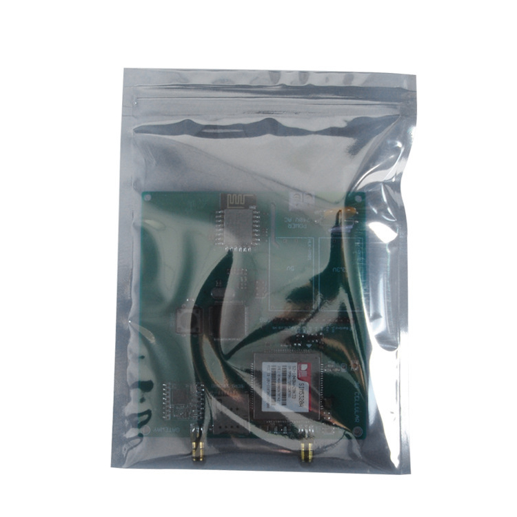 Ziplock or open top Static barrier bag ESD shielding bag for protecting electronic devices
