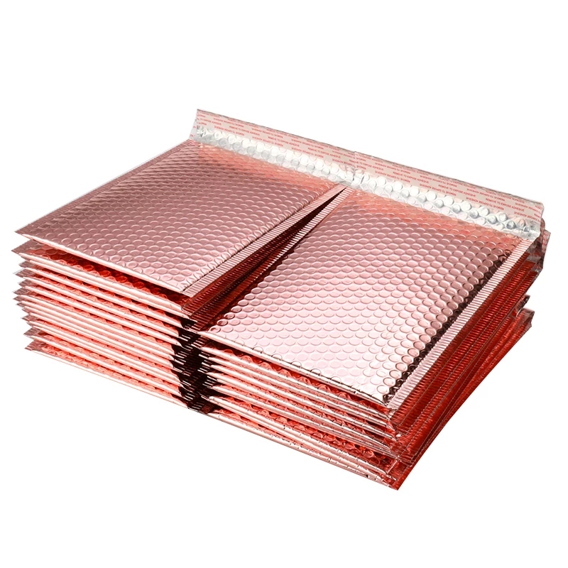 Metallic Air Bubble Mailing Bag Padded Plastic Courier Bag Express Envelope Mailer for clothes