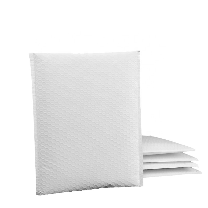 Wholesale White Kraft Paper Air Cushion Bubble Envelope Shipping Mailer custom size and thickness