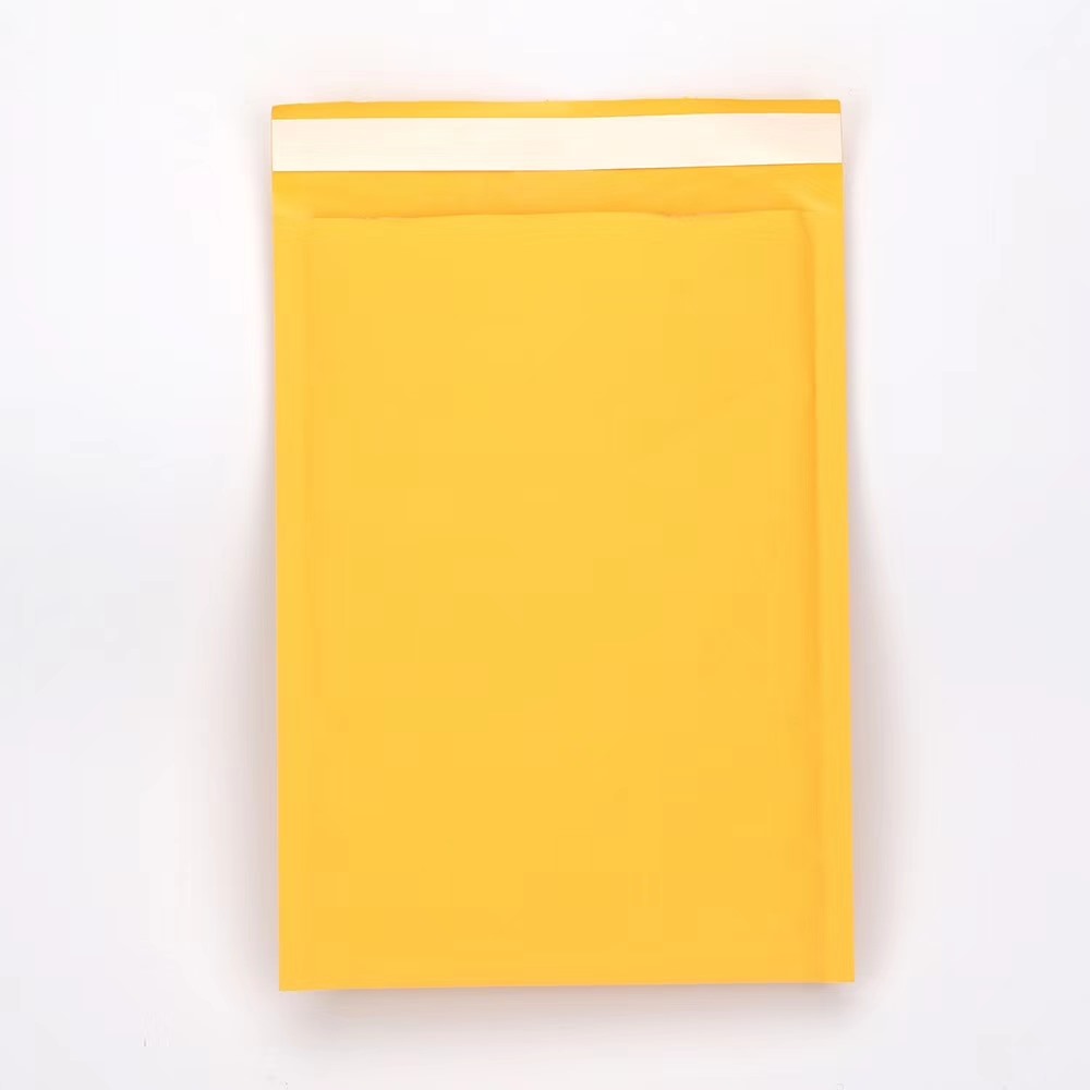 Eco-Friendly Customized Design Cheap Air Bubble Padded Envelopes Brown paper bubble mailer/mailing bag 12*18cm