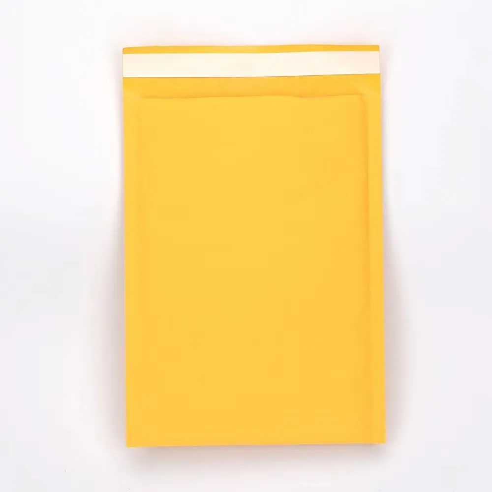 Eco-Friendly Customized Design Cheap Air Bubble Padded Envelopes Brown paper bubble mailer/mailing bag 12*18cm