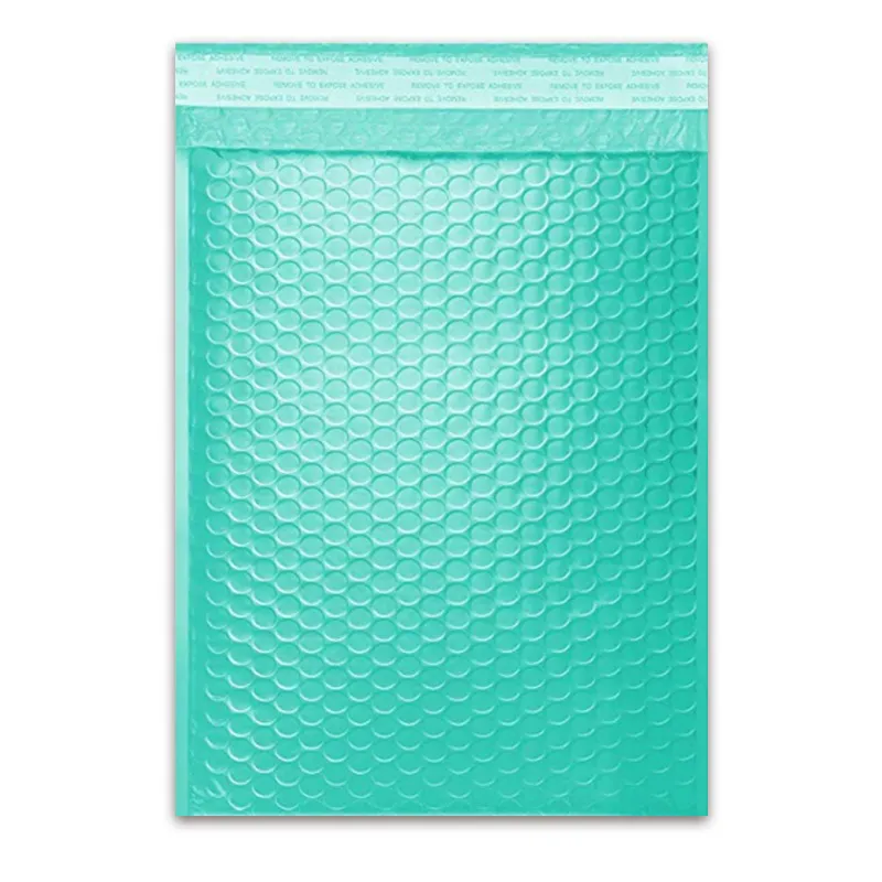 29*38cm  Green Poly Bubble Mailer Kraft Bubble Mailers Custom logo and size for packaging and shipping