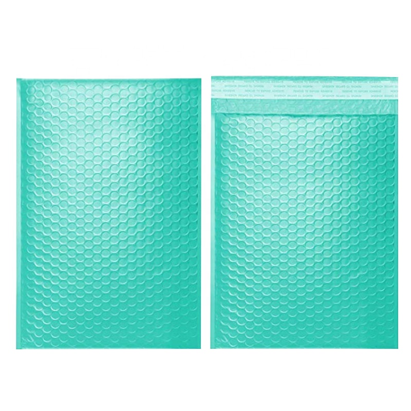 29*38cm  Green Poly Bubble Mailer Kraft Bubble Mailers Custom logo and size for packaging and shipping