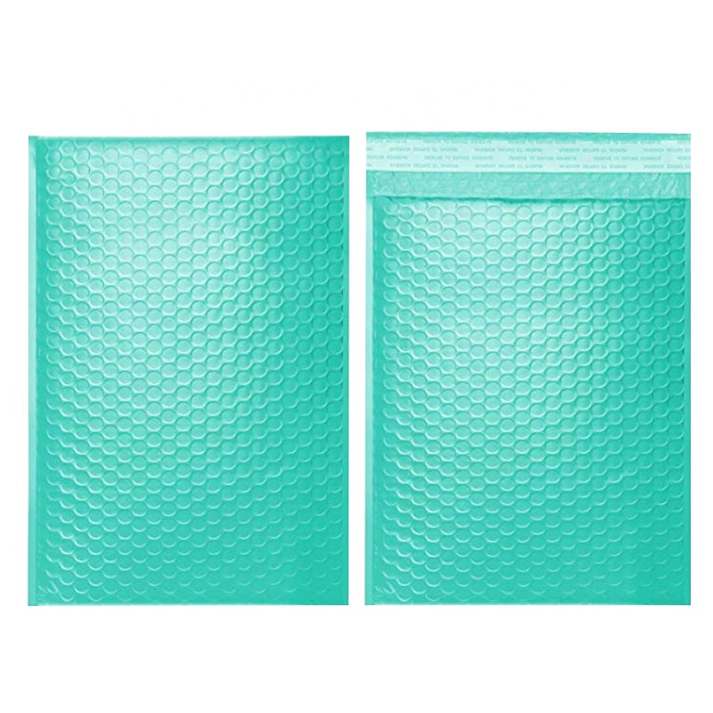 29*38cm  Green Poly Bubble Mailer Kraft Bubble Mailers Custom logo and size for packaging and shipping