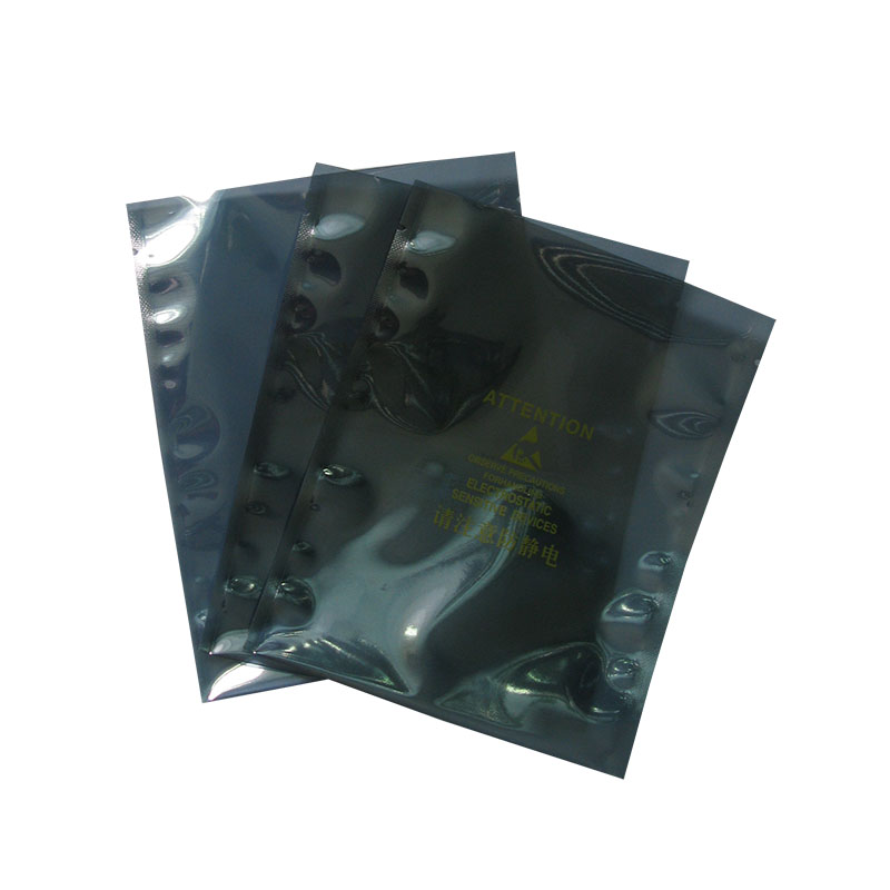 Hot sale transparent Anti-static bag/ ESD barrier bag with ziplock for protecting e-products