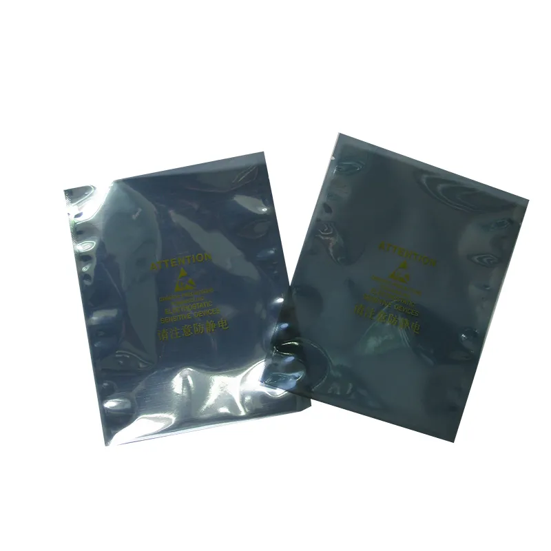 Hot sale transparent Anti-static bag/ ESD barrier bag with ziplock for protecting products