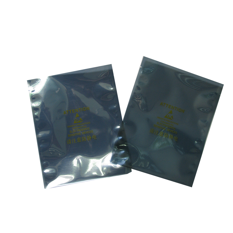 Printed ziplock Anti-static bag/ ESD barrier bag for electronic parts and fittings
