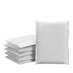 10*13 inch Self-adhesive white Kraft Bubble Mailer Padded Envelope Brown Paper Bubble wrap bags