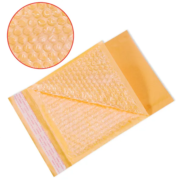 20*30 cm Self-seal Kraft Bubble Mailer Padded Envelope Bubble wrap bags