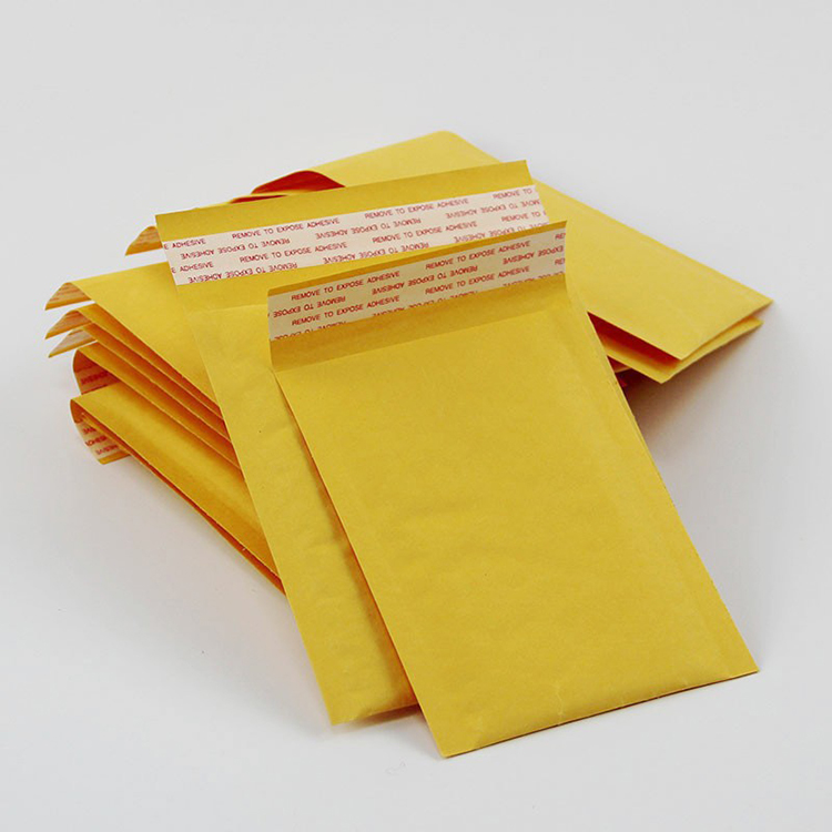 10x15+4cm Self-Seal Kraft Bubble Mailers Eco-Friendly Padded Shipping Envelopes
