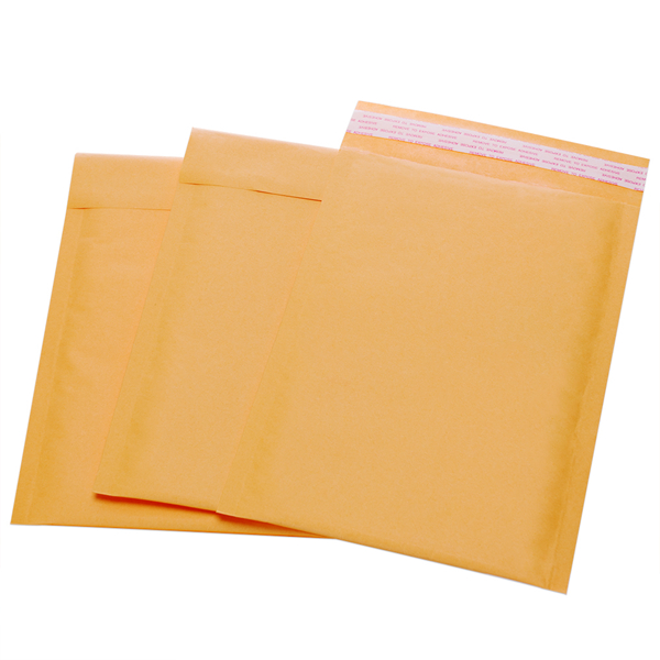 20*24cm Kraft bubble mailer Brown paper envelope Air bubble mailer for postal packaging and shipment