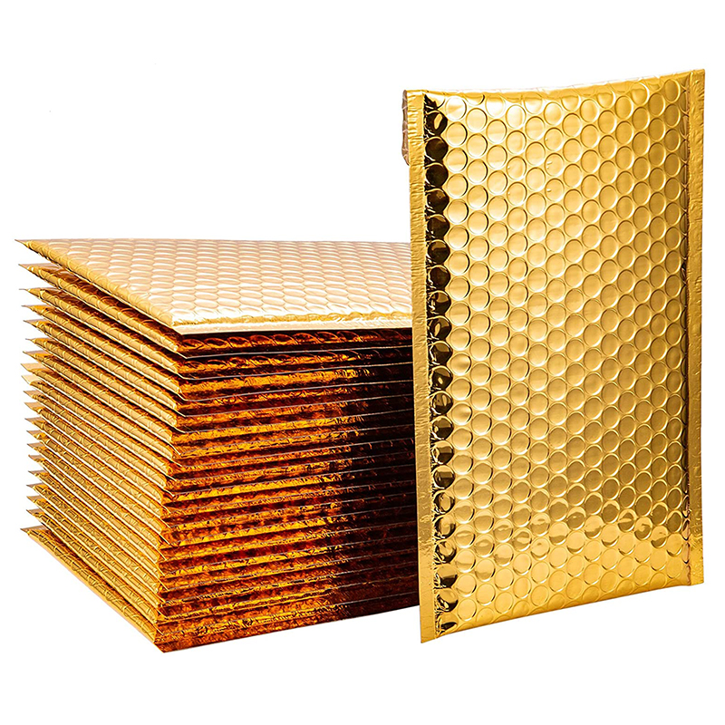 Gloss Metallic Bubble Bags,Metallic Finish Bubble Bag Mailers