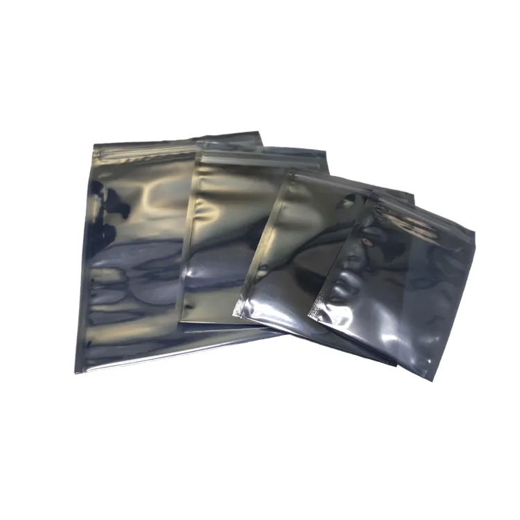 Anti-Static Shielding Bags ESD Package Bag Ziplock dustproof Selfseal Antistatic Packing Bags