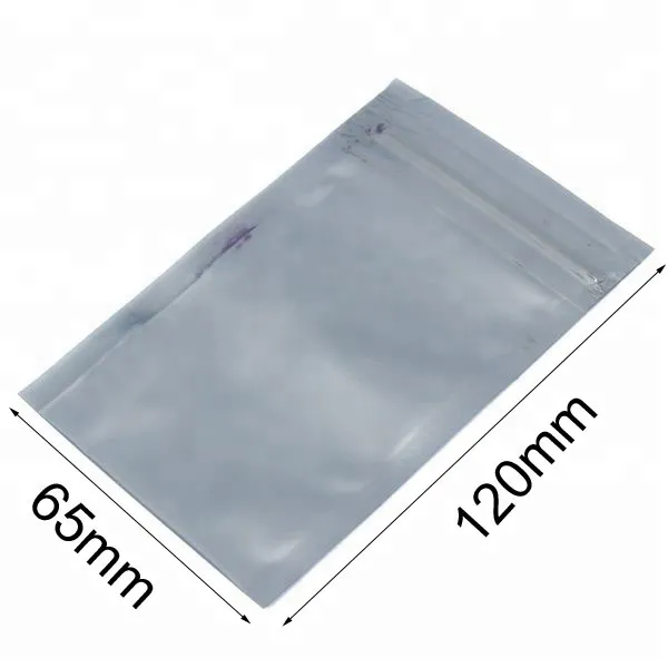 60*90mm ESD Shielding bag Anti-static Bag For Electronic Components and Parts Packaging with logo printing