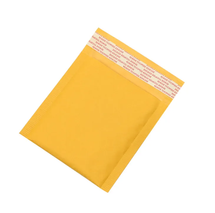 High quality waterproof Logo printing self-seal Kraft bubble mailer Air bubble Envelope for mailing shipping packaging