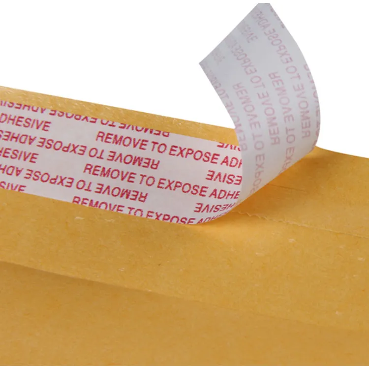 Customized Color Kraft Bubble Mailer Brown Paper Bubble Envelope bags