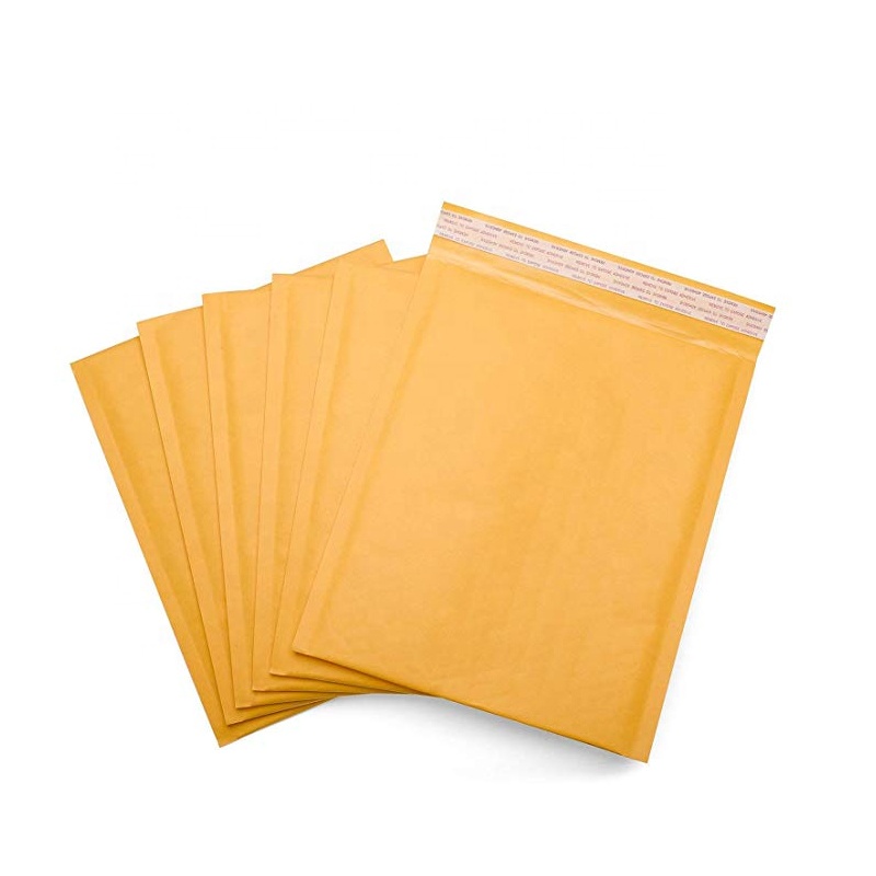 Customized Color & Size Kraft Bubble Mailer, Bubble Padded Envelope bags, Brown Paper Bubble Envelope Mailer