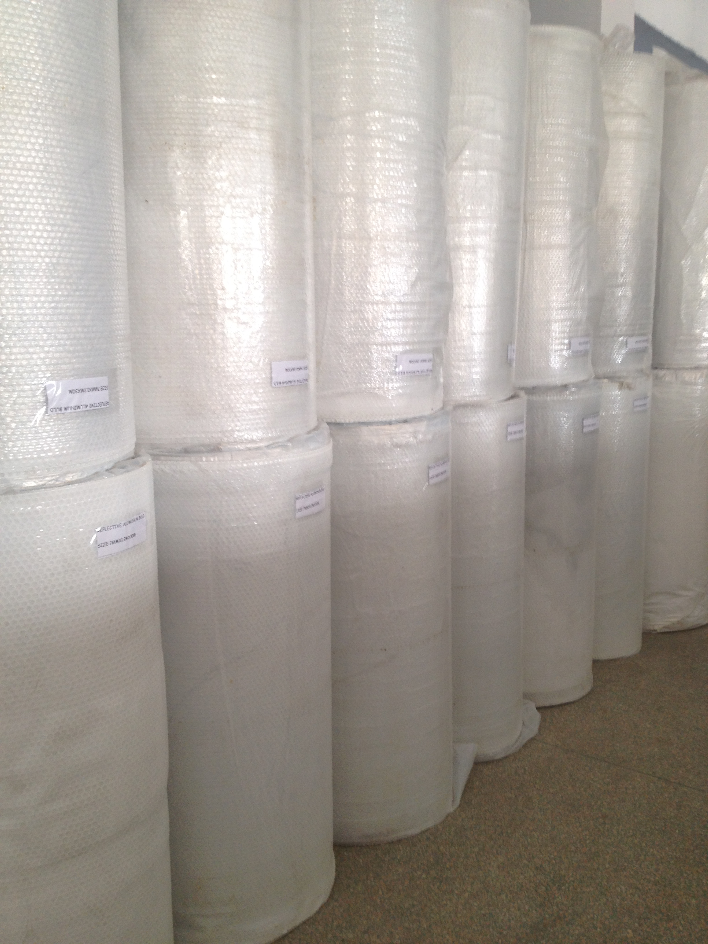 aluminum foil bubble heat insulation materials