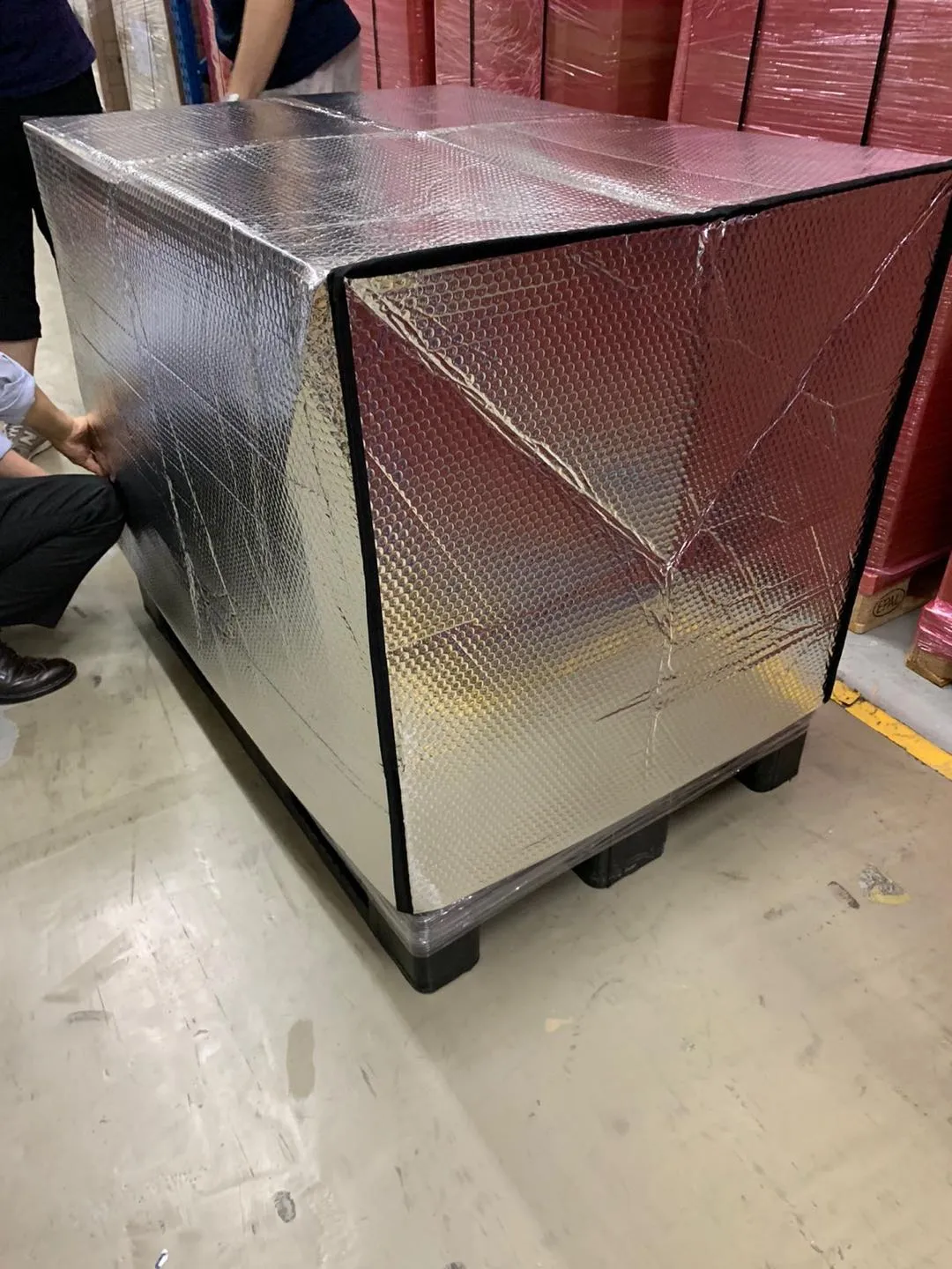 Thermal Insulation Insulated Alu Foil Pallet Cover and bags
