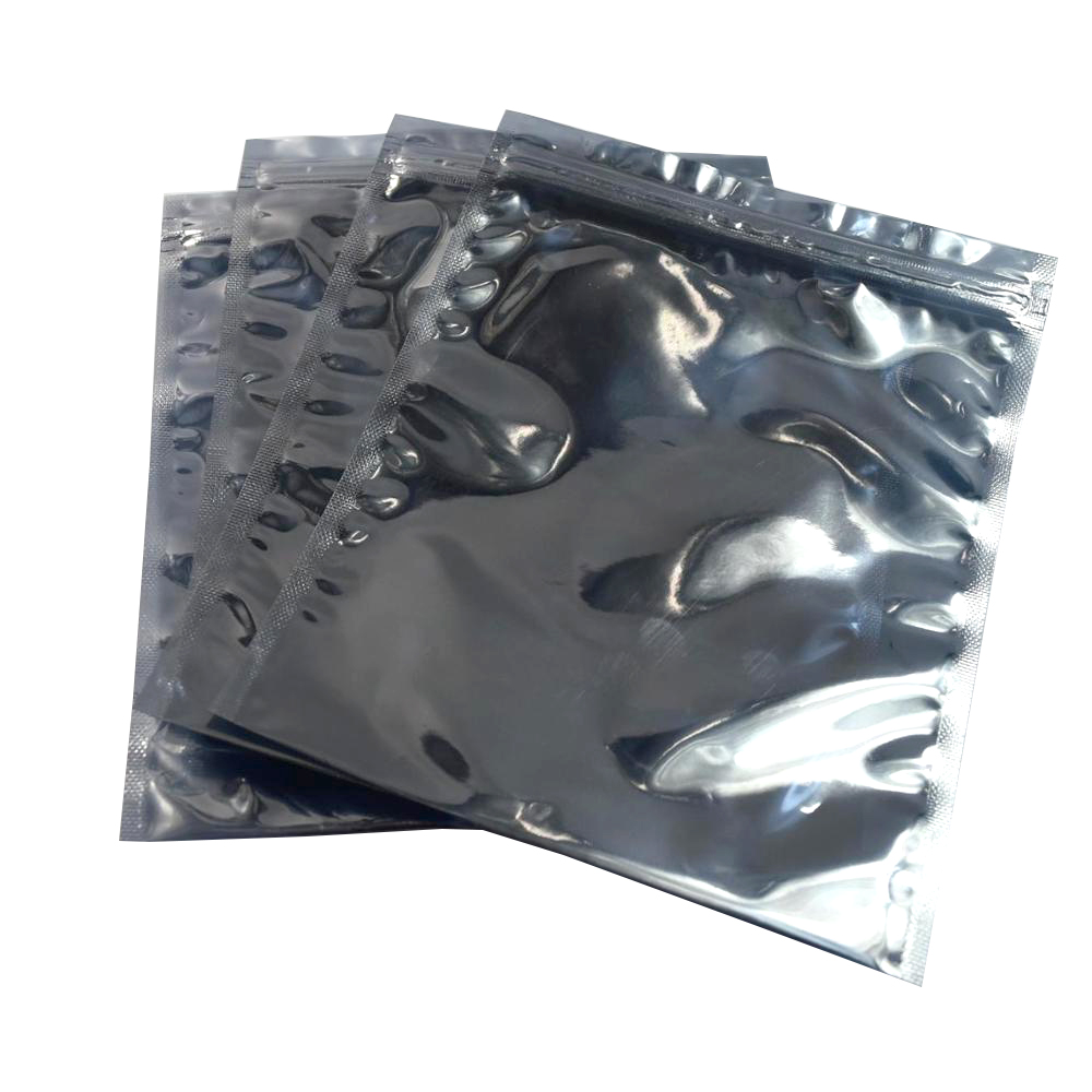 Anti Static Ziplock Esd Shielding Electronic Antistatic Packaging Bag With Zip