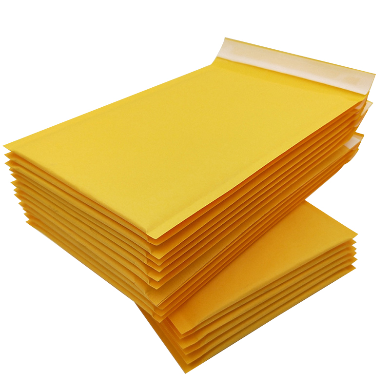 Kraft bubble bags Air packaging Envelopes Shipping Bags Self-seal with logo printing