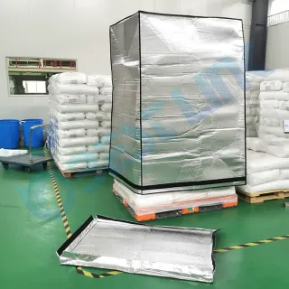 Durable Insulated Alu Foil Pallet Cover with Thermal Insulation Properties