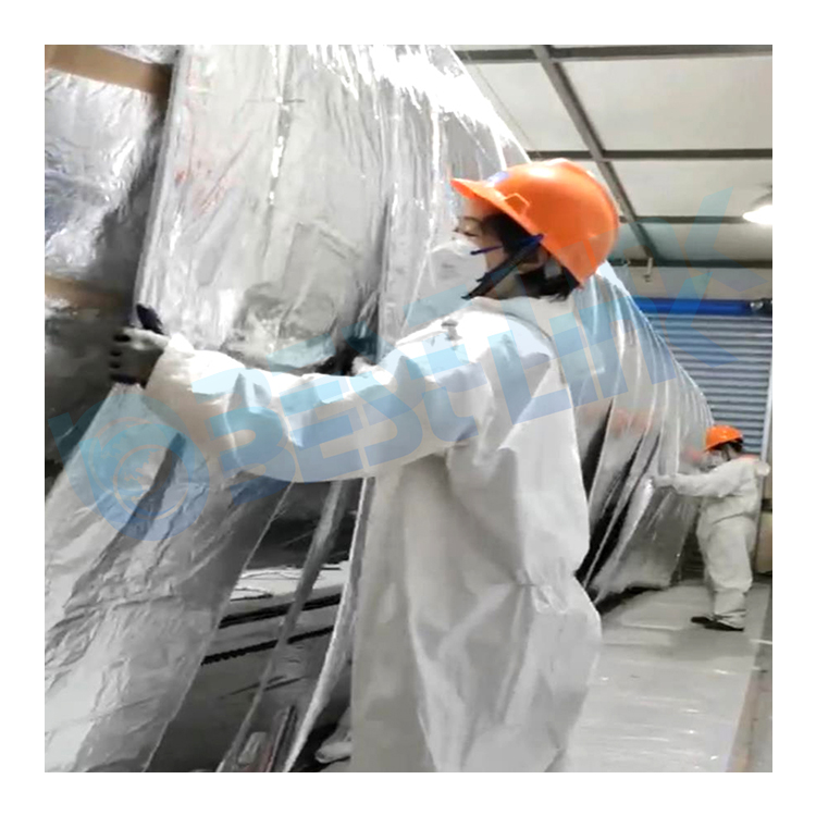 Cryogenic Insulation Aluminum Foil Fiberglass Multi Layer Heat Insulation Materials for LNG