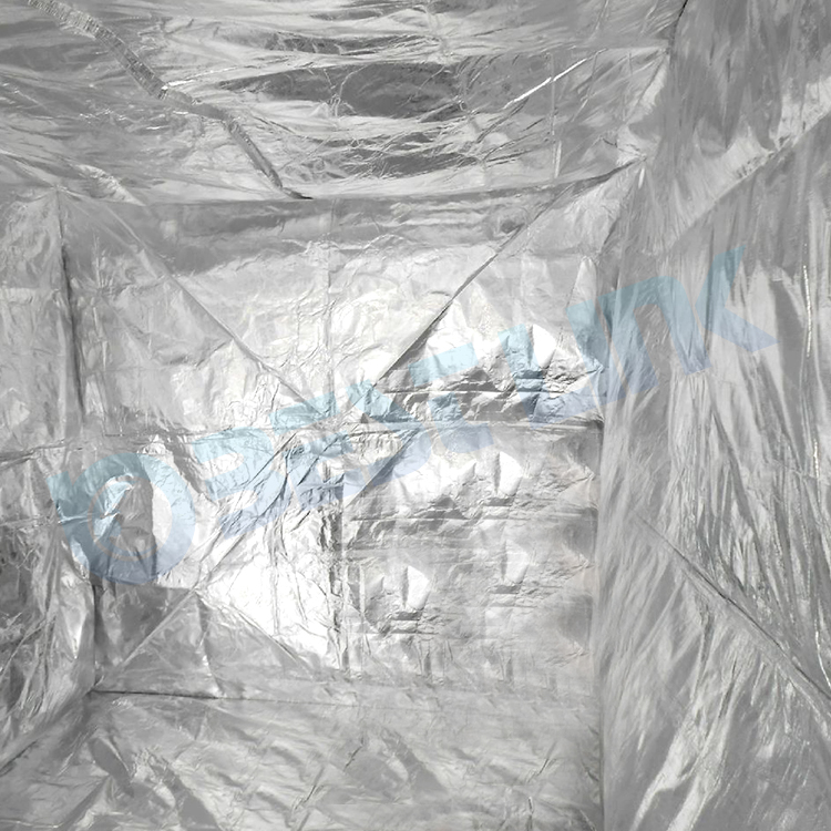 Shipping Container Bags Dampproof Anti-pollution Aluminum Foil Woven Thermal Container Liner